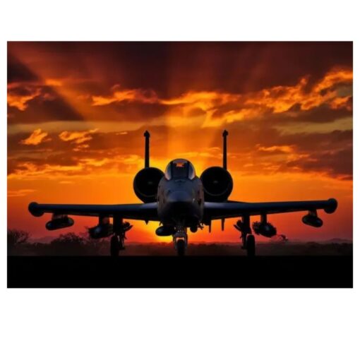 Navy Planes at Sunset 3