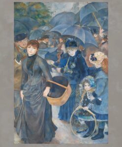 The Umbrellas by Pierre Auguste Renoir 2