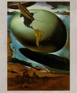 Allegory of an American Christmas by Salvador Dalí 1934