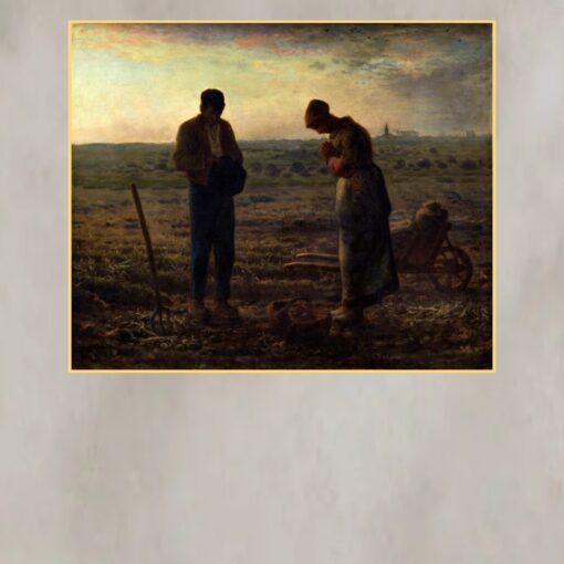 The Angelus by Jean Francois Millet ca. 1857 1859 2