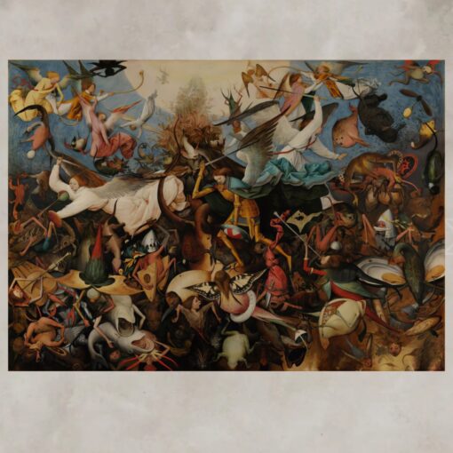 The Fall of the Rebel Angels by Pieter Bruegel 1562