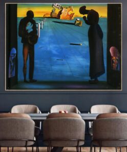 The Angelus by Salvador Dalí Printed on Canvas