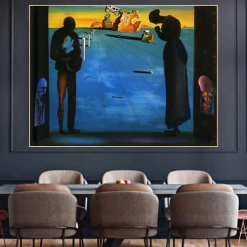 The Angelus by Salvador Dalí Printed on Canvas