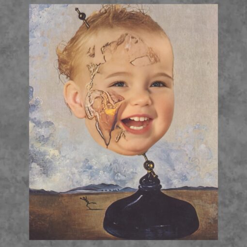 Baby Map of the World by Salvador Dalí 1939