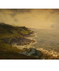 The Cliffs of Greville by Millet A