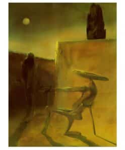 The Ghost of Vermeer Van Delft by Salvador Dalí 1934