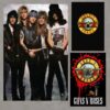 The Guns N Roses Rock Group Printed on Canvas