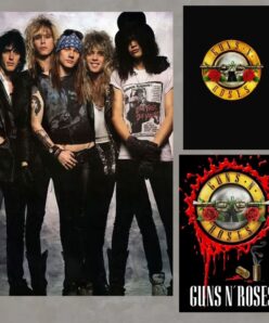 The Guns N Roses Rock Group Printed on Canvas