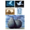 Artworks by René Magritte Printed on Canvas