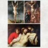 Christ on the Cross by Peter Paul Rubens Printed on Canvas