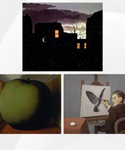 Clairvoyance, Listening Room & Good Fortune by René Magritte