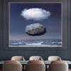 Clear Ideas by René Magritte Printed on Canvas