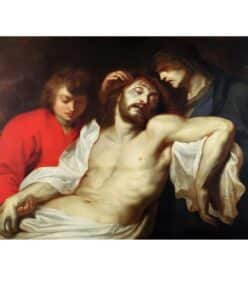 Lamentation of Christ by the Virgin Mary and St John