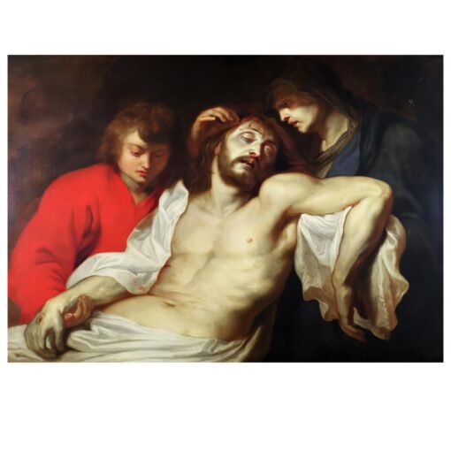 Lamentation of Christ by the Virgin Mary and St John