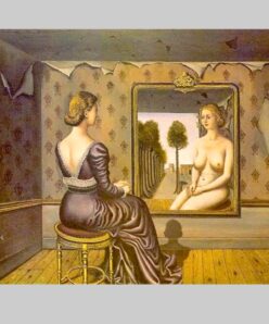 Mirror by Paul Delvaux 1939