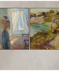 Paintings by Edvard Munch Printed on Canvas 2