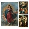 Peter Paul Rubens Religions Paintings Printed on Canvas