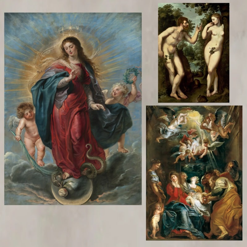 Peter Paul Rubens Religions Paintings Printed on Canvas