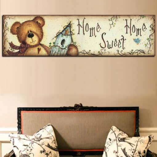 Teddy Bear Home Sweet Home