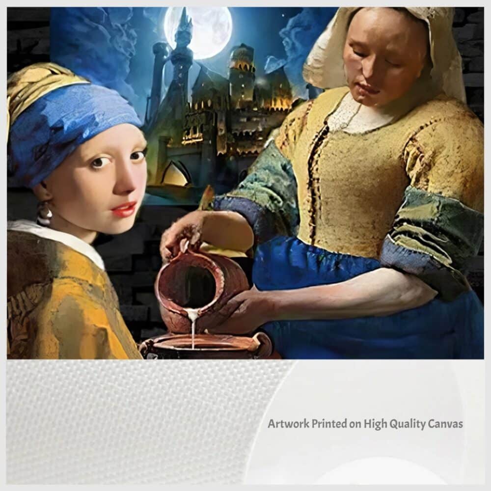 The Milkmaid High Quality Canvas