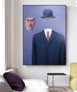 The Pilgrim by René Magritte, 1966