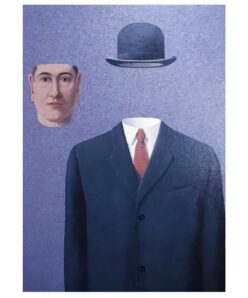 The Pilgrim by Rene Magritte 1966