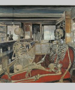 The Skeletons by Paul Delvaux 1944