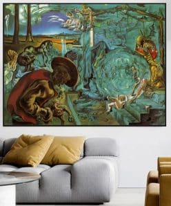 Birth of a New World by Salvador Dalí Printed on Canvas