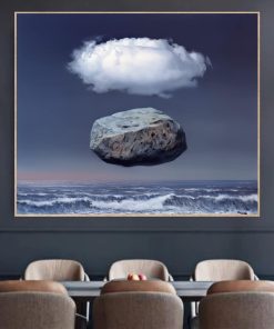 Clear Ideas by René Magritte Printed on Canvas