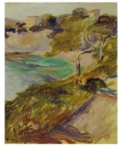 Edvard Munch 1892 Trees by the Mediterranean