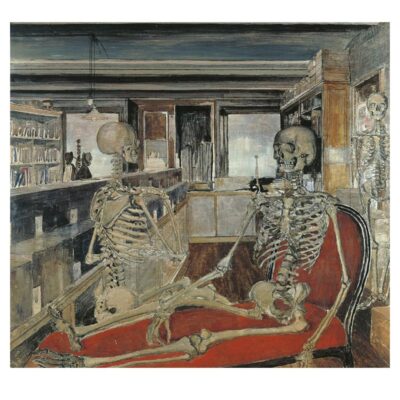 The Skeletons by Paul Delvaux 1944