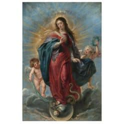 A Immaculate Conception by Peter Paul Rubens 1628