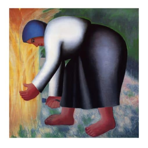 Kazimir Malevich Paintings of Women Printed on Canvas - Image 2