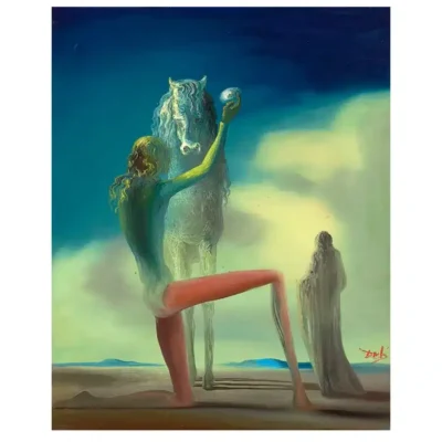The Knight of Death by Salvador Dalí 1934