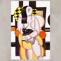 Woman with Cat by Fernand Leger 1921