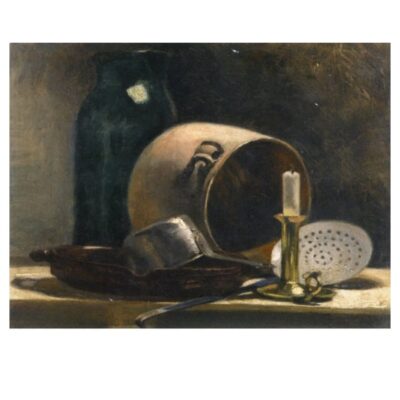 Henri Matisse Still Life with Books and Candle Printed on Canvas - Image 4