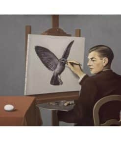 René Magritte 1936 Clairvoyance (Self Portrait)