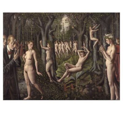 The Awakening of the Forest by Paul Delvaux 1939