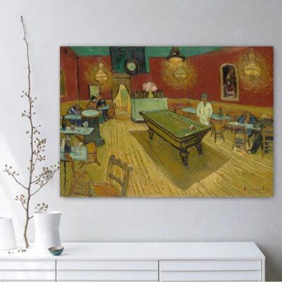 The Night Café by Vincent van Gogh 1888 Printed on Canvas
