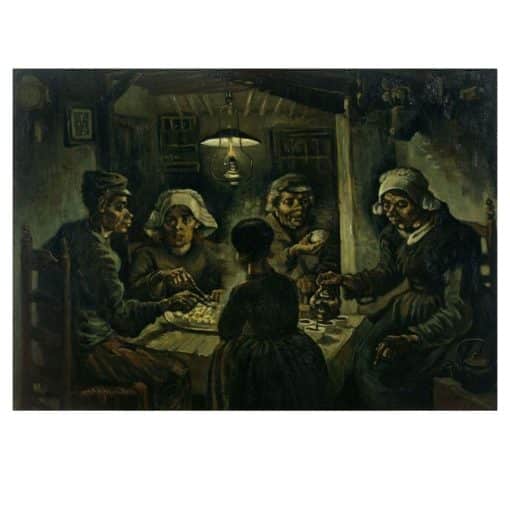 The Potato Eaters by Vincent van Gogh, 1885