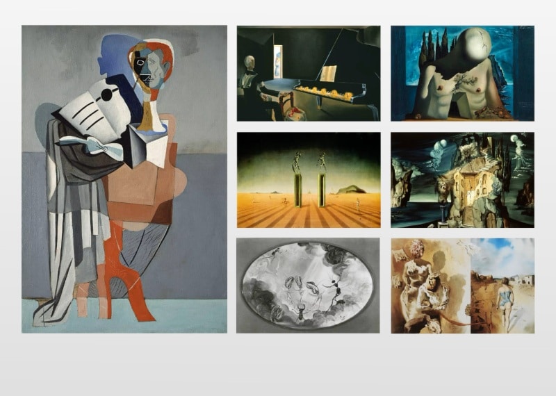 Artworks by Salvador Dalí Printed on Canvas