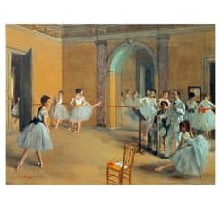 Edgar Degas 1872 Dance Class at the Opera