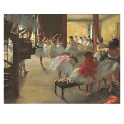 The Dance Class by Edgar Degas Printed on Canvas - Image 6