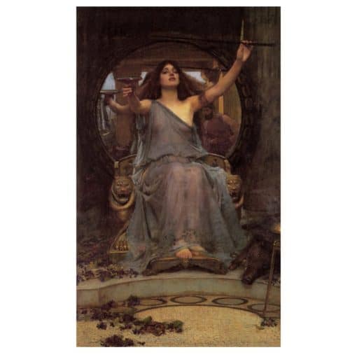 John W. Waterhouse 1891 Circe Offering the Cup to Odysseus