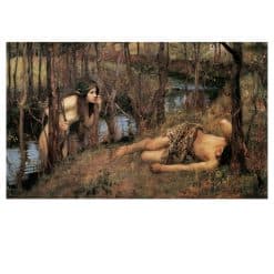 John W. Waterhouse 1893 A Naiad or Hylas with a Nymph