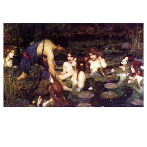 Paintings by John William Waterhouse Printed on Canvas - Image 6