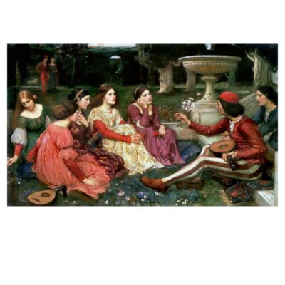 Paintings by John William Waterhouse Printed on Canvas - Image 9