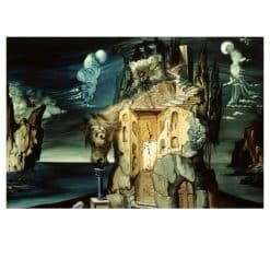 Salvador Dali 1944 Study for the Backdrop of Mad Tristan II
