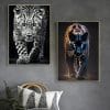 Images of Panthers Printed on Canvas