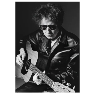 Picture of Bob Dylan Printed on Canvas - Image 3